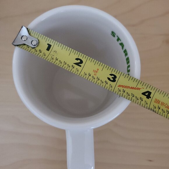 Starbucks Golfball Coffee Mug Textured Green White 16oz 2006 Golf - Picture 6 of 7